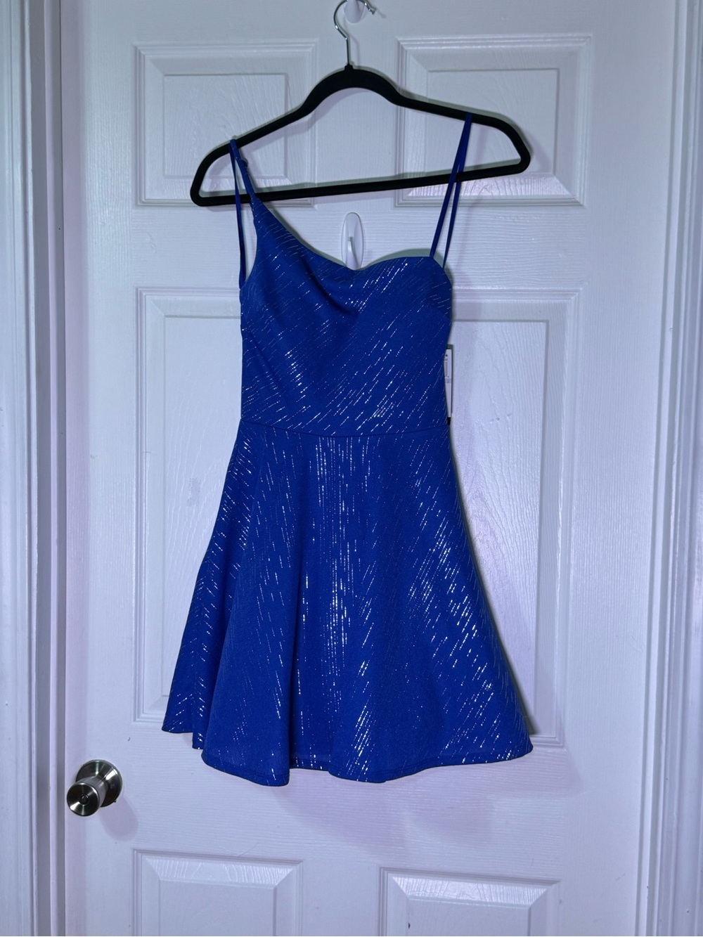 City Studio Cobalt Blue Evening Dress